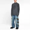 Dette er ikke den nye Balenciaga-logo-sweater “Dark Grey” 652981TKVE41069