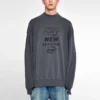 Dette er ikke den nye Balenciaga-logo-sweater “Dark Grey” 652981TKVE41069