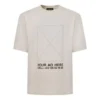 DIN ANNONCE HER Oversized T-shirt “Beige” 676589TLVF49054