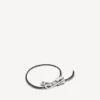 DIY-armbånd med lynlås i skinnende sølv/antiksølv/sort