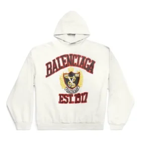 DIY College-hettetrøje “White” 744463TOVK29012