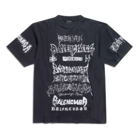 Diy Metal T-shirt “Black White” 641675TPVO31569 Diy Metal T-shirt “Black White” 641675TPVO31569