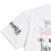 Diy Metal T-shirt “Hvid Sort Rød” 641675TPVO29065
