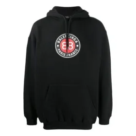 Double B-logo-tryk, herre, sort 570811TJVD71000
