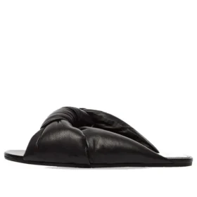 Drapede flade sandaler “Black” 636576WA2M01000