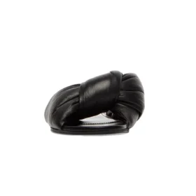 Drapede flade sandaler “Black” 636576WA2M01000