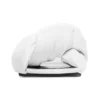 Drapede flade sandaler “Hvid” 636576WA2M09002