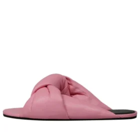 Drapede lædersandaler “Pink” 636576WA2M05048