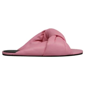 Drapede lædersandaler “Pink” 636576WA2M05048