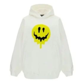 Drip Peace-hettetrøje i Large-pasform “White” 651799TKVA2863932