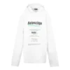 Dry Cleaning Boxy Hættetrøje “White” 661711TKVF99085
