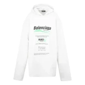 Dry Cleaning Boxy Hættetrøje “White” 661711TKVF99085