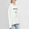 Dry Cleaning Boxy Hættetrøje “White” 661711TKVF99085