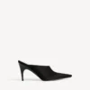 Duchesse-mules til kvinder i sort Duchesse-mules til kvinder i sort