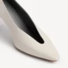 Duchesse-pumps til kvinder i snehvid Duchesse-pumps til kvinder i snehvid