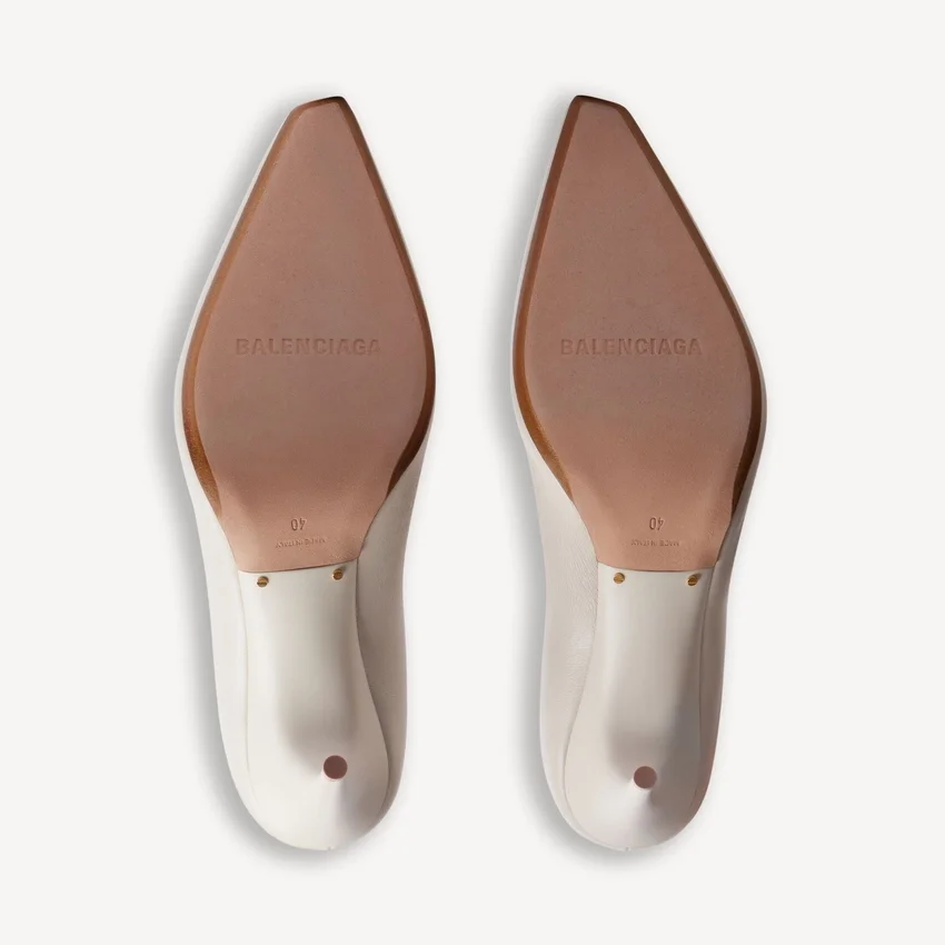 Duchesse-pumps til kvinder i snehvid Duchesse-pumps til kvinder i snehvid