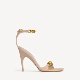 Duchesse-sandal til kvinder i nude