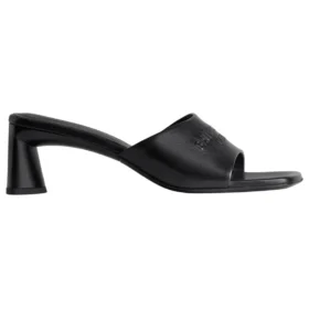 Duty Free 60 mm Sandaler “Black Shiny Soft Sheepskin” 787303WBCW01000