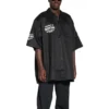 Egenskaber ved Oversized T-shirt med korte ærmer “Black” 704387TKP241000
