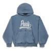 Enjoy Paris hættetrøje med fuld lynlås, regular fit “Faded Blue” 803264TRVL99340
