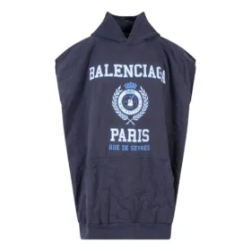 Est. 1917 College Logo Oversized ærmeløs hættetrøje “Navy” 697875TMV964140