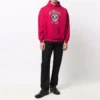 Est. 1917 College Logo Print Hættetrøje Wide Fit “Red” 675003TLV906163
