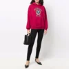 Est. 1917 College Logo Print Hættetrøje Wide Fit “Red” 675003TLV906163