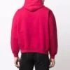 Est. 1917 College Logo Print Hættetrøje Wide Fit “Red” 675003TLV906163