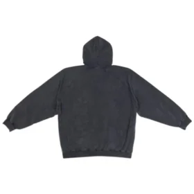 Est. 1917 College Logo Print-hettetrøje “Washed Black” 697879TMV991000