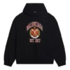 Est. 1917 College-logo-printet hættetrøje i bred pasform “Black” 675003TLV901076