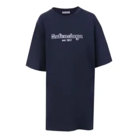 EST. 1917 Oversized bomulds-T-shirt “Dark Blue” 583218TFV44