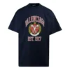 Est. 1917 T-shirt i bomuld med universitetslogo “Black” 676589TLV898067