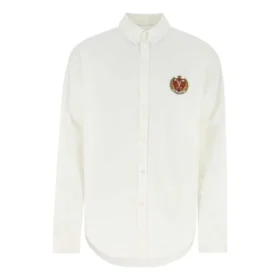 Est. 1917 T-shirt med collegelogo-print “Hvid” 675640TYB189000