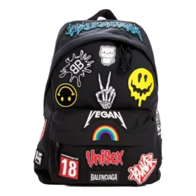 Explorer-rygsæk med Gamer-patches “Black” 656326-2JMXX-1000
