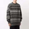 Fair Isle-trøje med rund hals “Grey” 675280T16121240