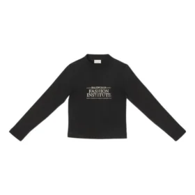 Fashion Institute langærmet T-shirt, medium pasform “Black” 698124TMVH51073 Fashion Institute langærmet T-shirt, medium pasform “Black” 698124TMVH51073