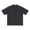 Fashion Institute T-shirt, medium pasform, “Washed Black” 612966TMVH68190