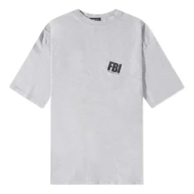 FBI Oversized T-shirt “Heather Grey Black” 681314TLVG91380 FBI Oversized T-shirt “Heather Grey Black” 681314TLVG91380