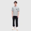 FBI Oversized T-shirt “Heather Grey Black” 681314TLVG91380