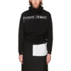 Femme Fatale Oversized-hettetrøje “Black” 482217TTK141000