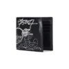 Firkantet, foldet graffiti-tegnebog “Black White” 594549210LH1090