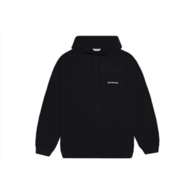 Fleece-hættetrøje, sort 641529TJVE51000