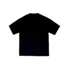 Flersproget T-shirt med korte ærmer til mænd, sort 612966TJVI32771