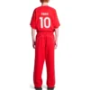 Fodbold-baggy-joggingbukser “Red White” 777708TPVW36643