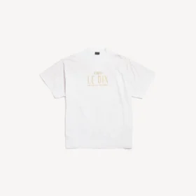 Fragrance Le Dix oversized T-shirt i lys meleret grå