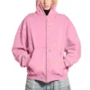 Fruity Zip-Up Hættetrøje “Faded Dirty Pink” 803264TRVS59568