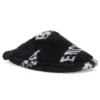 Furry-sandaler “Allover Logo – Black” 699675W2B411090