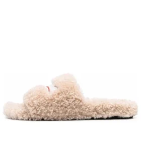 Furry-sandaler »Beige« 654747W2DO19796