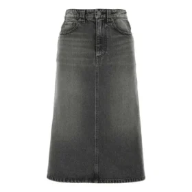 FW21 A-formet nederdel “vasket grå Denim” 646913TBP477767