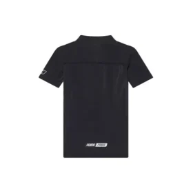 FW21 Logo-alfabet-print, slim fit, korte ærmer, sort 6617524B0B11077
